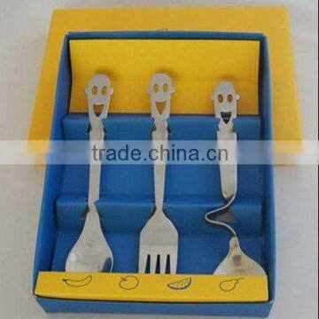 high quality promotional stainless steel spoon and fork set