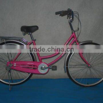 26' steel fashion city bike