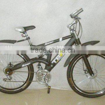 20'' steel frame suspension mountain bicycle