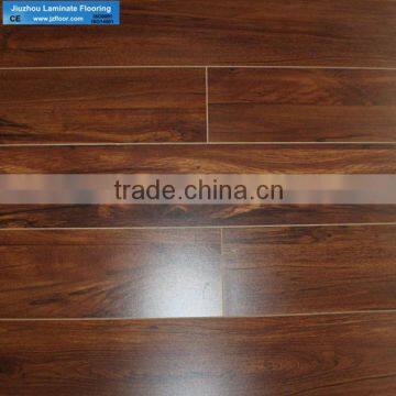 silk surface laminate flooring V-groove brown core 1710