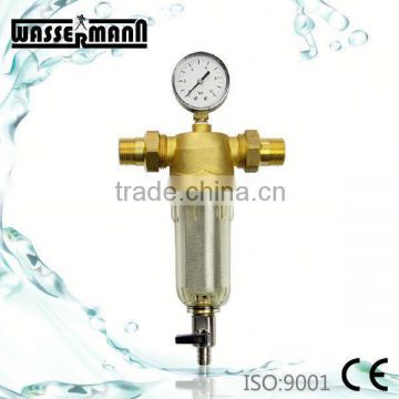 Water filter system pre filters