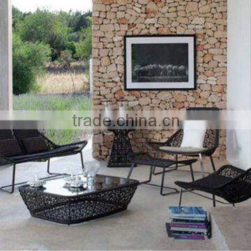 new design outdoor garden rattan sofa furniture