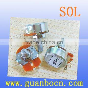 SOL-fuse wirewound resistor ohm-24mm Potentiometers Rotary Potentiometers resistor wirewound potentiometer