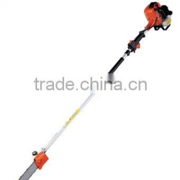 gasoline power 26cc long pole saw/brush cutter