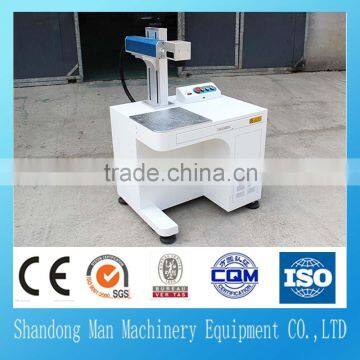 20w 30w Keyword Button Metal Fiber Laser Marking Machine for Sale photo-2