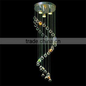 Modern Crystal Pendant Line Light & Zhongshan Chandelier Light