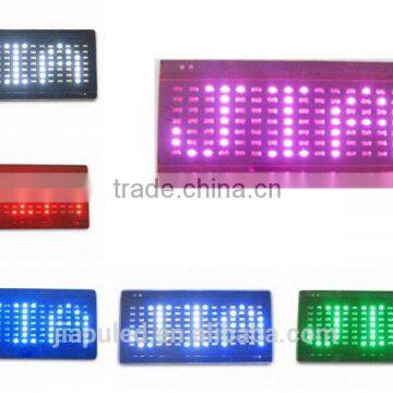 2015 LED creative flashing panel for t-shirt scrolling text message with high quality from China