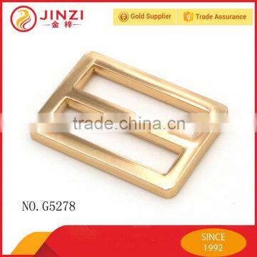 New design fashion style plating surface like plastic buckle for handbags