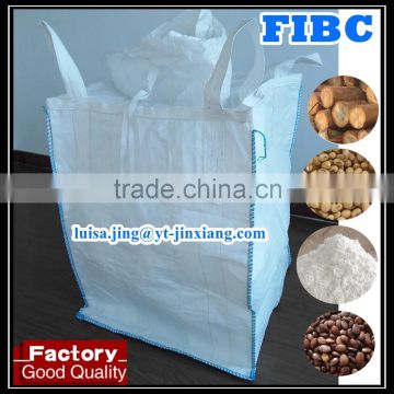 Yantai factory price polypropylene pp woven fibc big bag