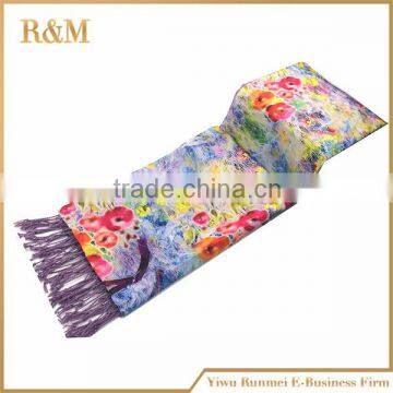 Factory Sale Superior Quality Long Knit Scarf With Many Colors photo-2