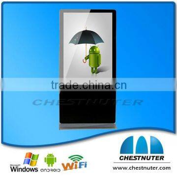 Chestnuter-Supermarket Android system 55 inch free stand kiosk touch screen advertising player