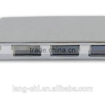 USB 3.1 Type-C /M to USB3.0/ F*3 Port + Type C/ F Adapter photo-2