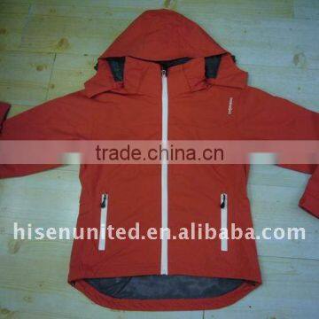 Lady's Waterproof Jacket with Hood