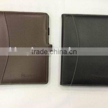 Leather Notebook,Diary,Agenda,Journal,organizer with cardholder and printer paper in A5 size