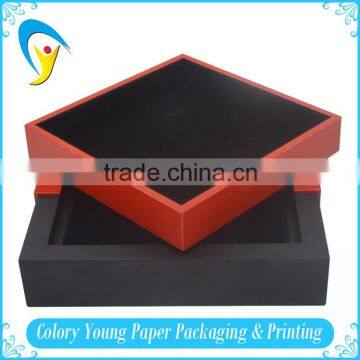 Custom Printed High Quality Wooden Rectangle Hat Box for Tea