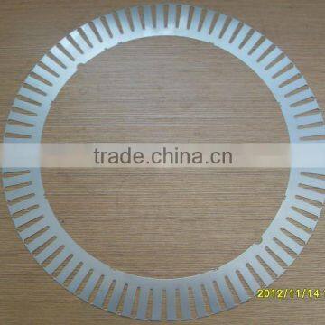 stator core lamination for elevator traction machine