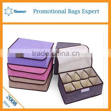 Underwear storage box key storage box foldable storage box