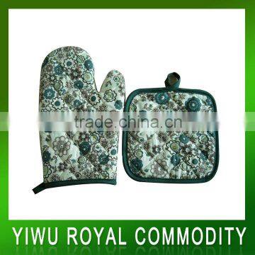 Promotional Design Kitchen Oven Mitts Set