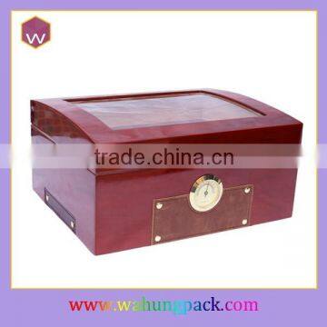 best humidors wooden box for cigar with glass window