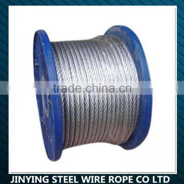 Plastic reel steel wire rope 6x7