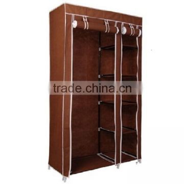 Portable Non-woven Fabric Wardrobe,Hot Sale Folding Wardrobe