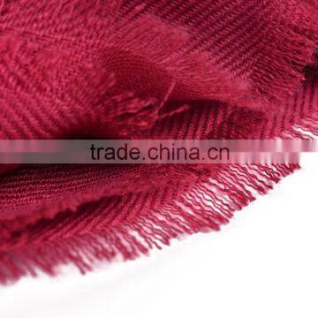 Red Color Best Selling Plain Wholesale Infinity Scarf