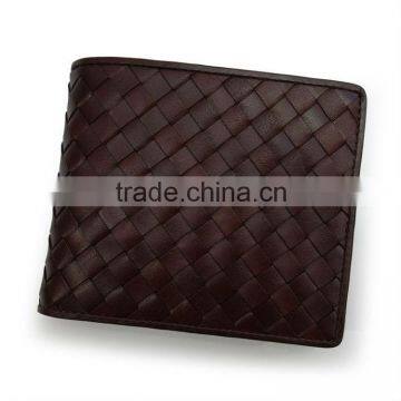 Fashionable man leather wallet for casual occasions made in Japan