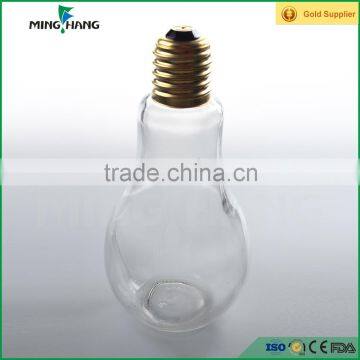 100ml/250ml/300ml/400ml/750ml Bulb Shape Strange Shape Glass Drinking Bottles for Beverage With Caps Wholesale photo-5