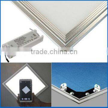 IP20 LED Flat Mounted Panel Light Square 600x600 42W Aluminum Shell Current 900mA for Schools Workshops Paking Garages photo-2