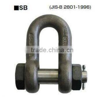 Shackle JIS SB type WLL 18t Self Color Reliable and wholesale construction item Shackle for personal use small lot order