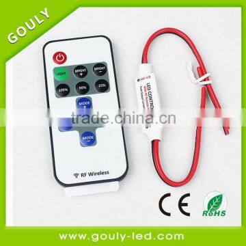 Mini LED dimmer with remote