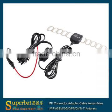 shenzhen auto electronics Car DVD Auto Digital TV Radio AM/FM 2 IN 1 digital car tv antenna for GPS DVBT TMC Car