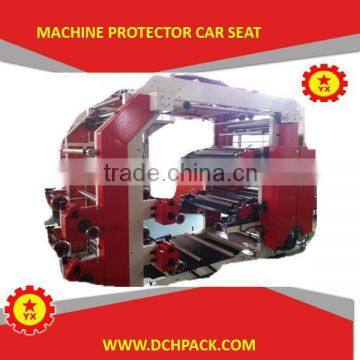 2 colour flexographic printing machine for protector car seat