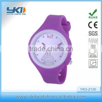 2013 new cheap silicone custom logo watches