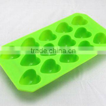 heart shaped silicone ice cube tray fruit shaped silicone ice mould