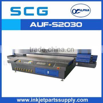 plexiglass printer 2.0*3.0m large format UV flatbed printing machine