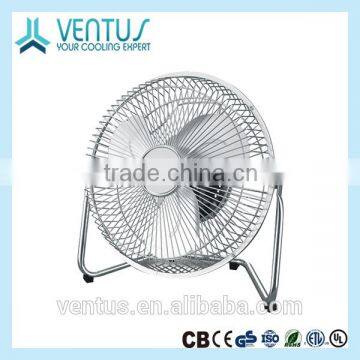 9" 3 Speed High Velocity Floor Fan With ETL Certification