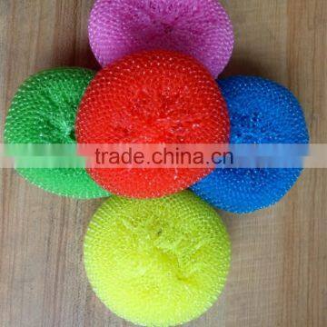 kitchen stainless steel pot scourer/mesh scourer/ plastic scourer 6g,7g,8g,12g factory direct sales