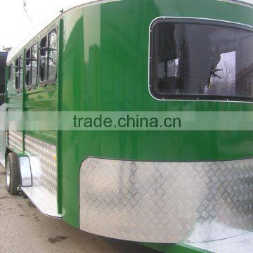 3 horse angle load deluxe horse floats with awning