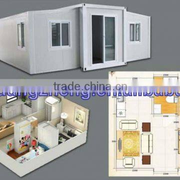 Economic Light Steel Frame Structure Glass Container House