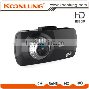 2CH car DVR GPS WIFI back camera for cars