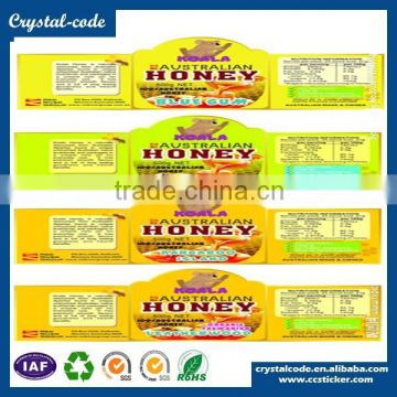 All styles canned printing fruit frozen eco-friend multi-layer personalized logo package food label