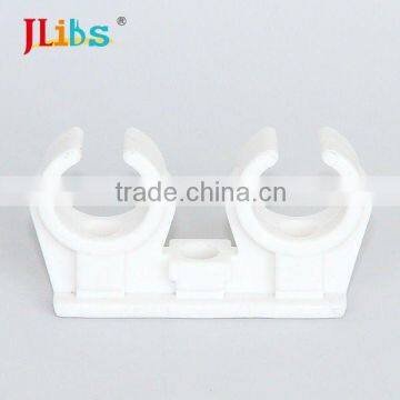 double side plastic pipe clip with screw