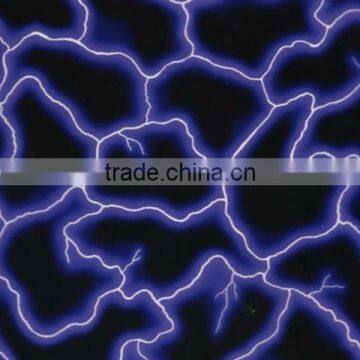 Water Transfer Printing Hydro Graphics Film- Electric Blue Lightning