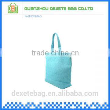 Best Quality Blue Jute Beautiful Promotional Beach Bag photo-3