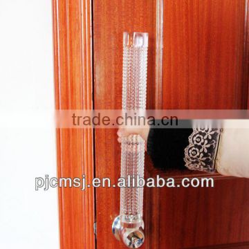 pillar shape of crystal door knob