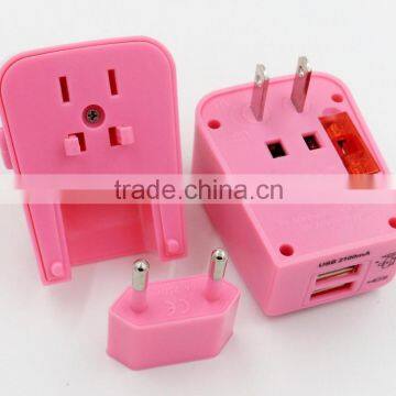 Top Quality AU/US/UK/South Africa Plug Travel Universal Adapter for Worldwide Use