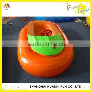 2015 newly design PVC motorized kids electric bumper boat price