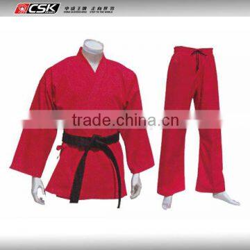 100 % Cotton Karate Uniform Red Color