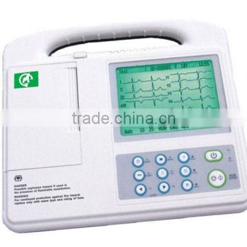 portable 3 channel Digital Electrocardiograph ECG